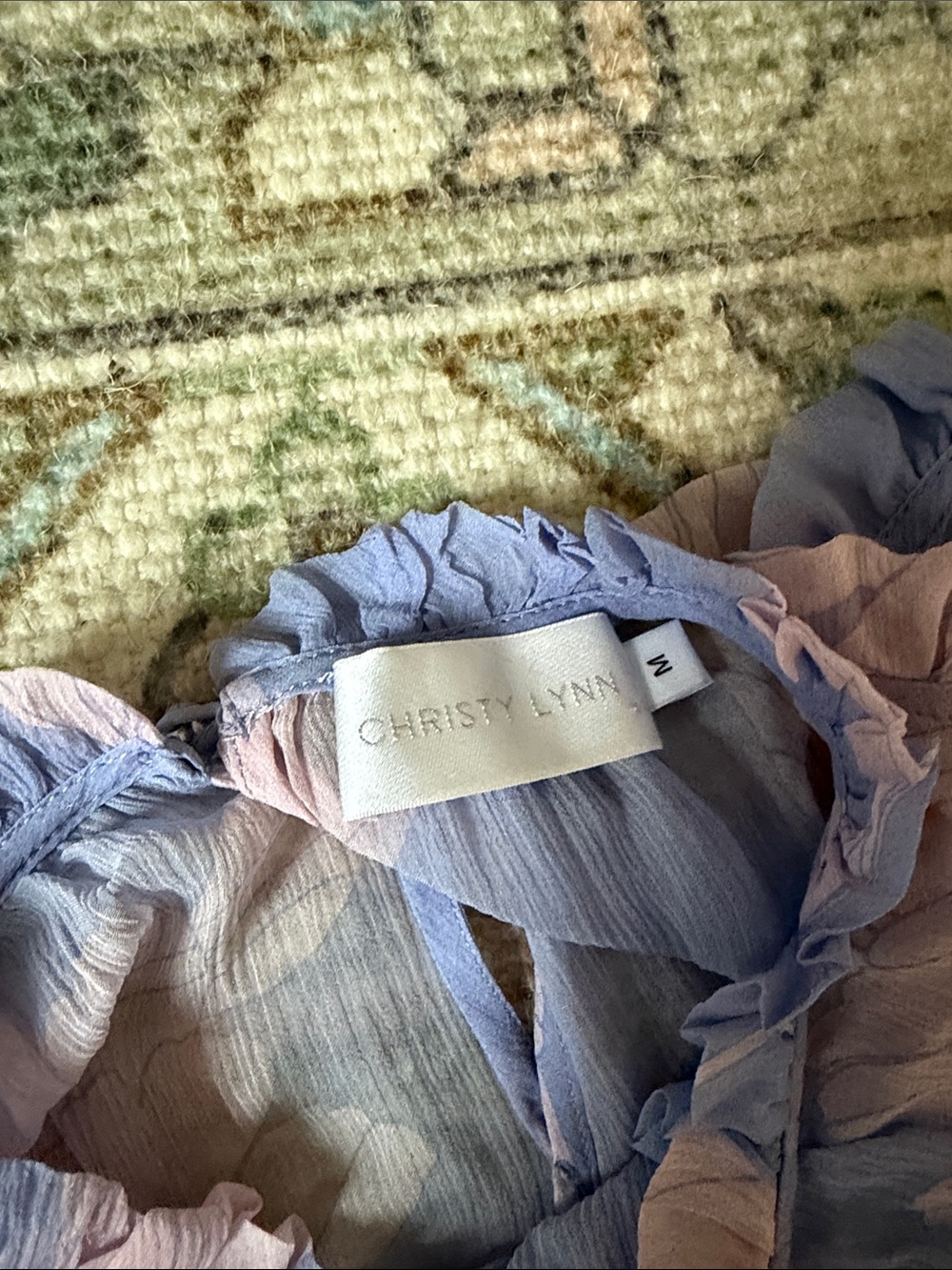Christy Lynn Gemma Dress - Periwinkle Iris - Picture 3 of 5